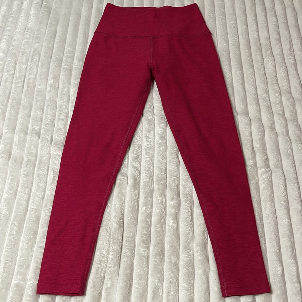 Beyond Yoga Red Leggings